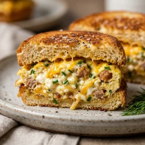 Cottage Cheese Breakfast Sandwich Egg Bites 20g+ Protein Easy High Protein Breakfast