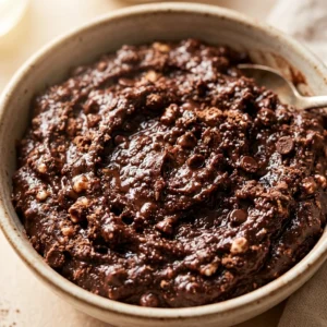 Cottage Cheese Brownie Batter High Protein Edible