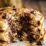 Cottage Cheese Chocolate Chip Pancakes High Protein Gooey