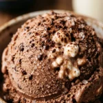 Cottage Cheese Chocolate Ice Cream High Protein 30g