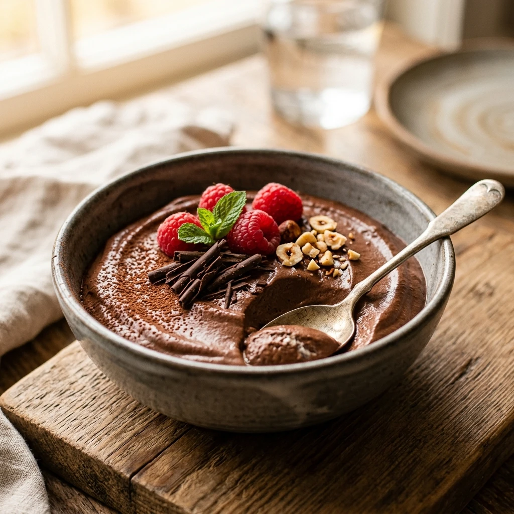 Cottage Cheese Chocolate Mousse High Protein 20g
