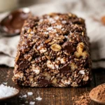 Cottage Cheese Chocolate Protein Bars - No Bake