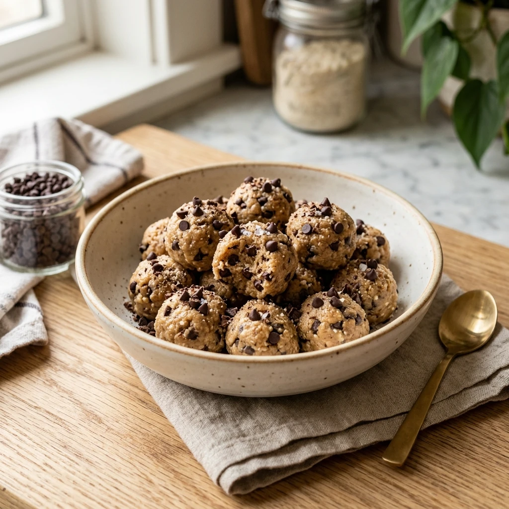 Cottage Cheese Cookie Dough Bites High Protein Meal Prep