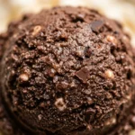 Cottage Cheese Double Chocolate Ice Cream High Protein