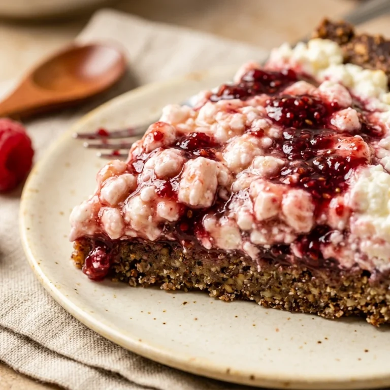 Cottage Cheese Easy Pie - High Protein Crust
