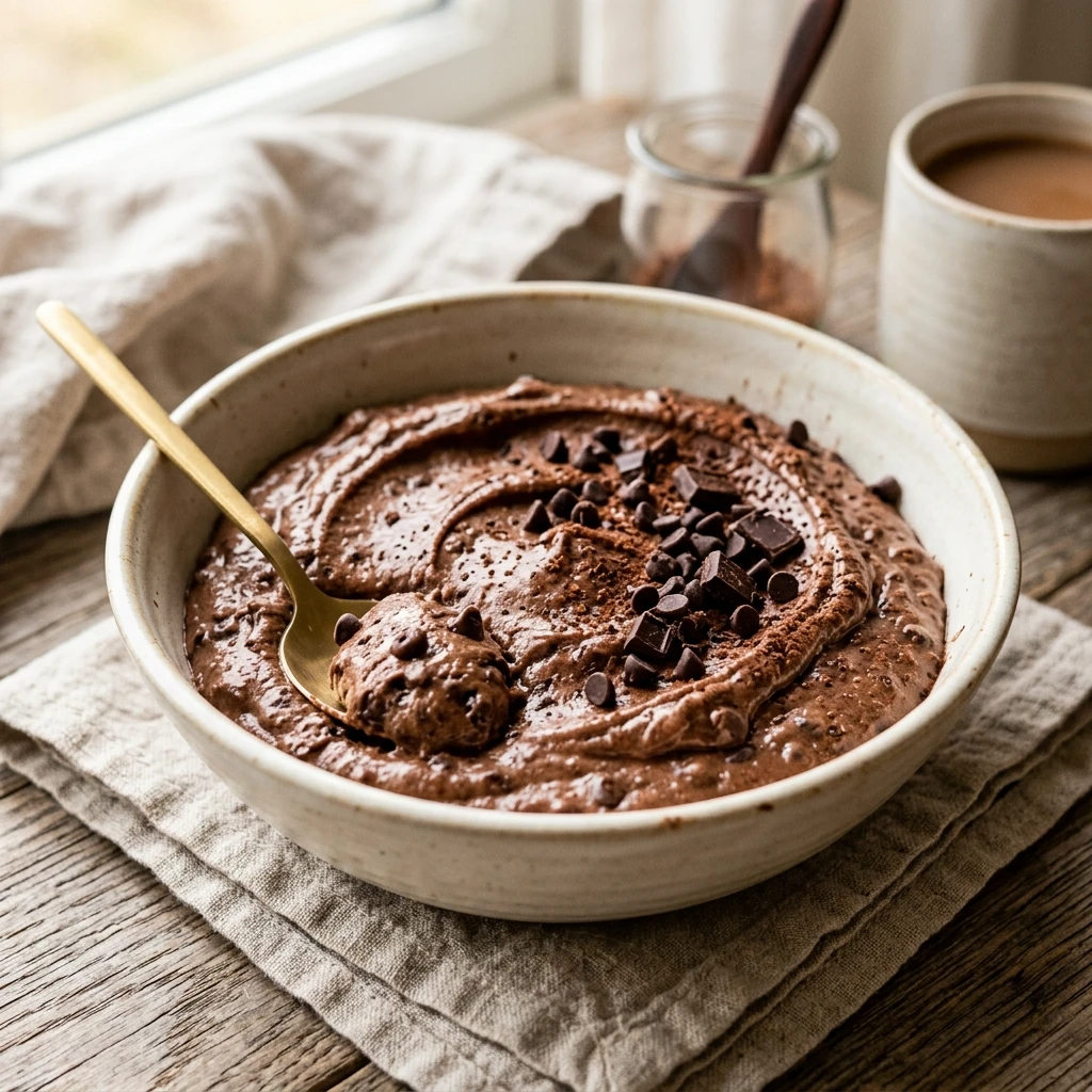 Cottage Cheese Edible Brownie Batter High Protein 20g