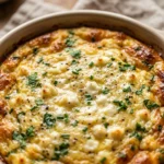 Cottage Cheese Egg Bake High Protein 20g No Protein Powder