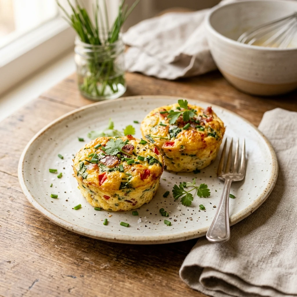 Cottage Cheese Egg Bites 20g+ Protein Easy High Protein Breakfast