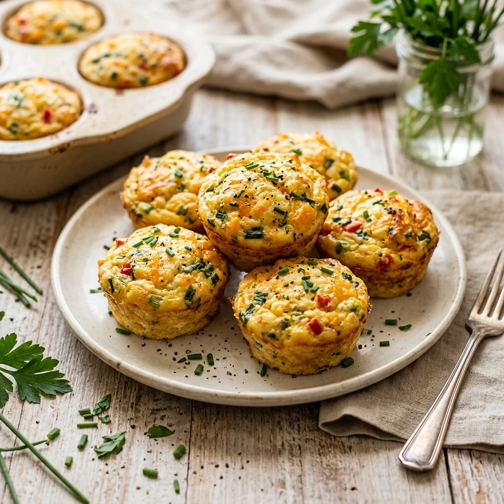 Cottage Cheese Egg Muffins High Protein Freezer Meal Prep Easy