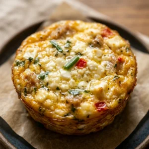 Cottage Cheese Frittata Egg Bites 20g+ Protein Easy High Protein Breakfast