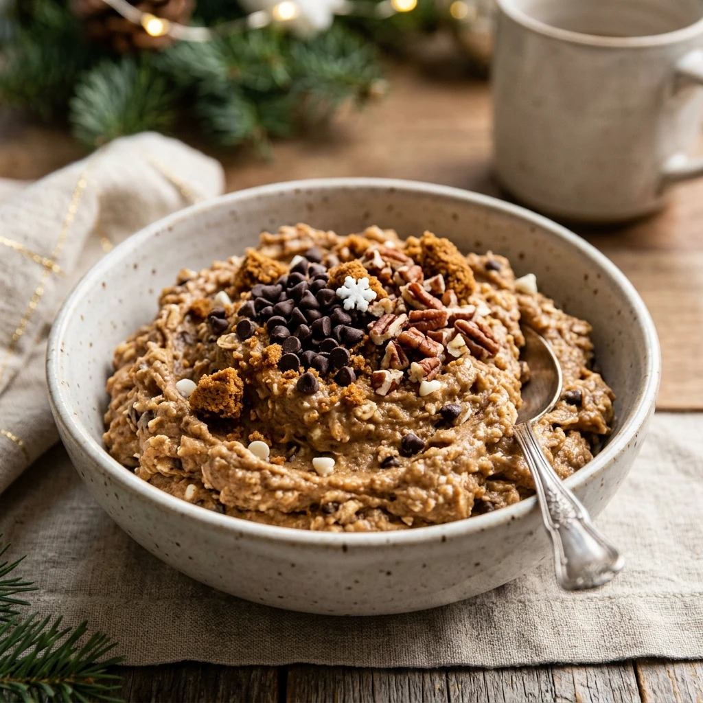 Cottage Cheese Gingerbread Cookie Dough - Christmas