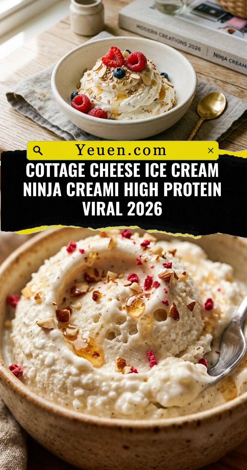 Cottage Cheese Ice Cream Ninja Creami High Protein Viral 2026