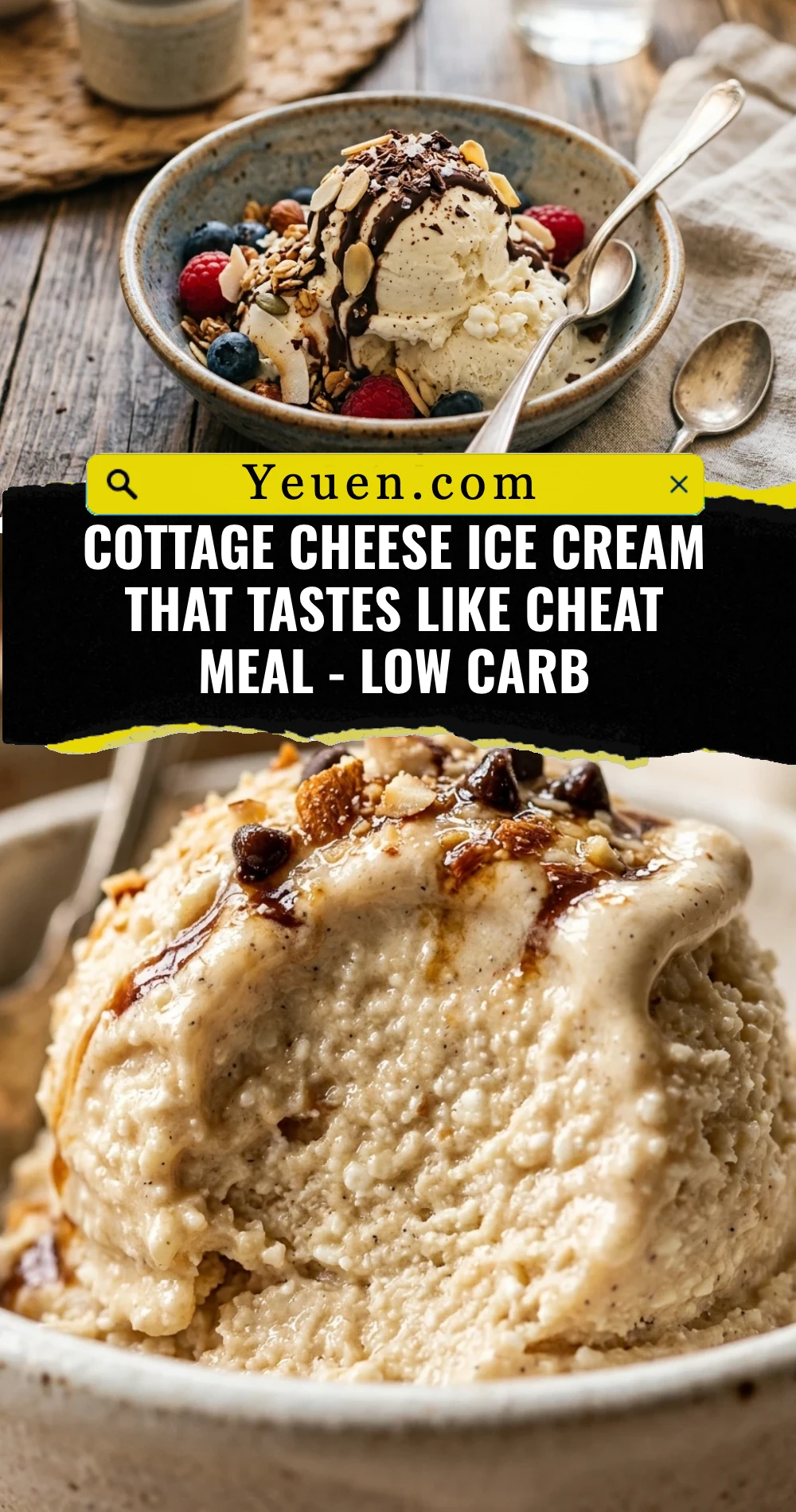 Cottage Cheese Ice Cream That Tastes Like Cheat Meal - Low Carb