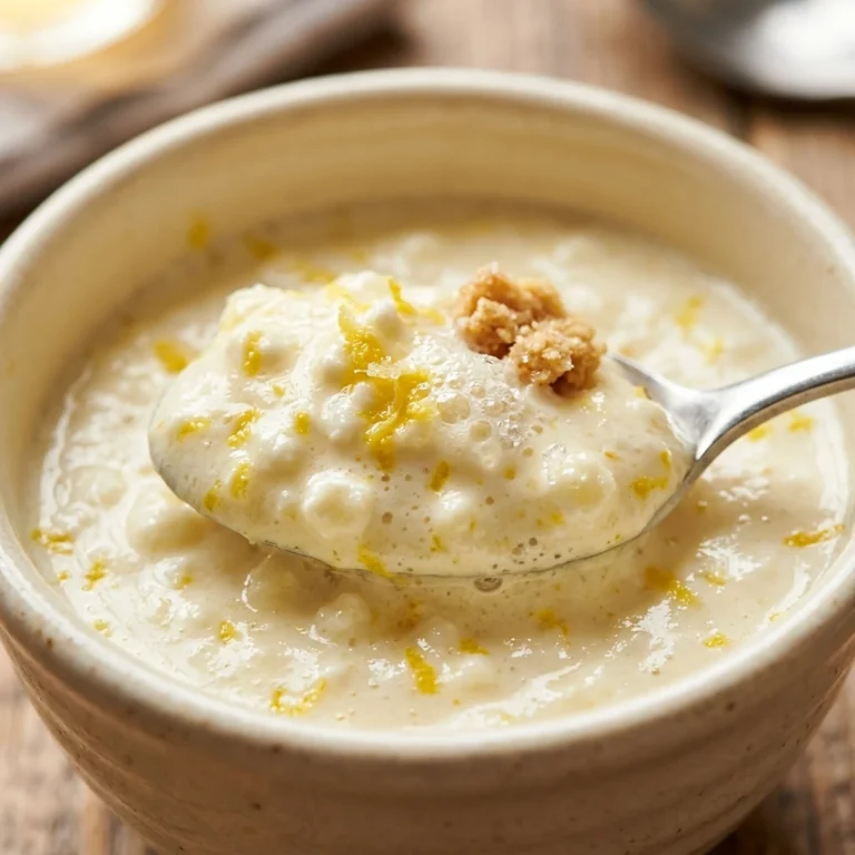 Cottage Cheese Lemon Cheesecake Mousse High Protein