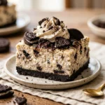 Cottage Cheese Oreo Cheesecake High Protein No Bake