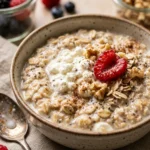 Cottage Cheese Overnight Oats High Protein 30g Viral
