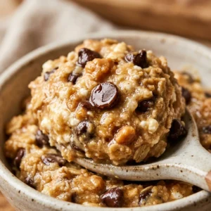 Cottage Cheese Peanut Butter Cookie Dough High Protein