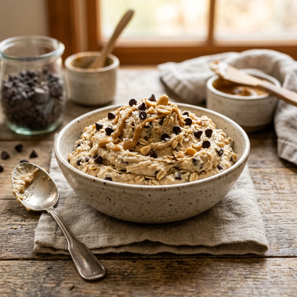 Cottage Cheese Peanut Butter Cookie Dough High Protein