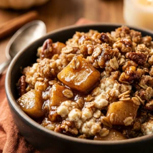 Cottage Cheese Protein Apple Crumble - Thanksgiving
