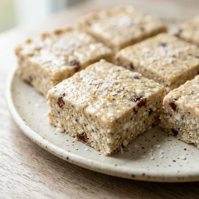Cottage Cheese Protein Bars No Bake High Protein