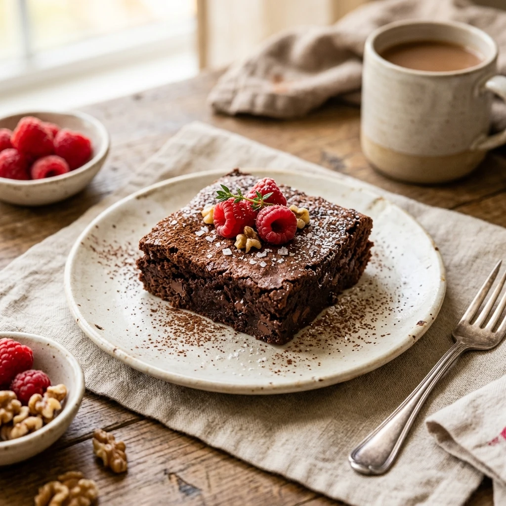 Cottage Cheese Protein Brownies - Gluten Free