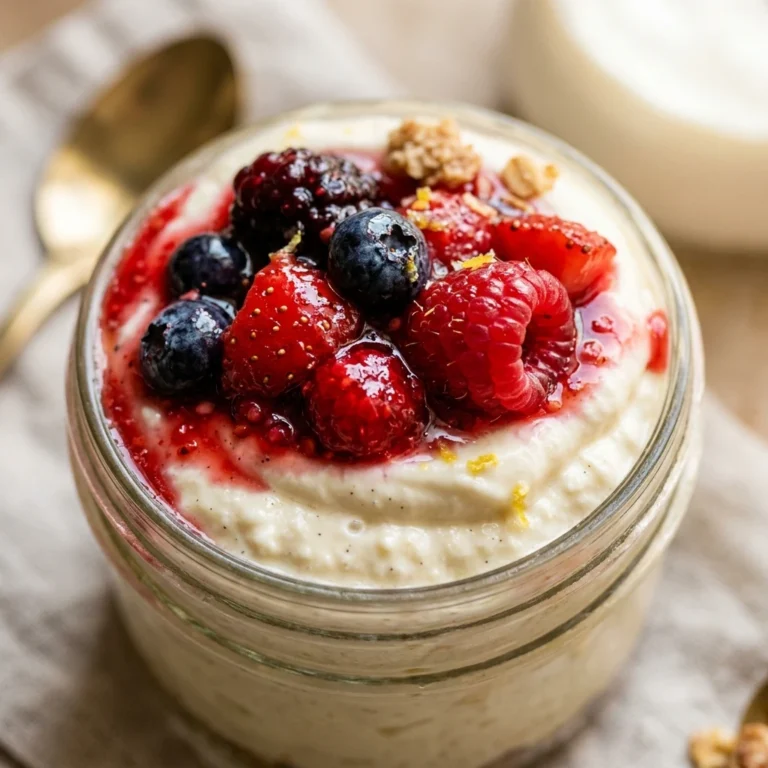 Cottage Cheese Protein Cheesecake Cups No Bake
