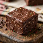 Cottage Cheese Protein Christmas Fudge - 3 Ingredients