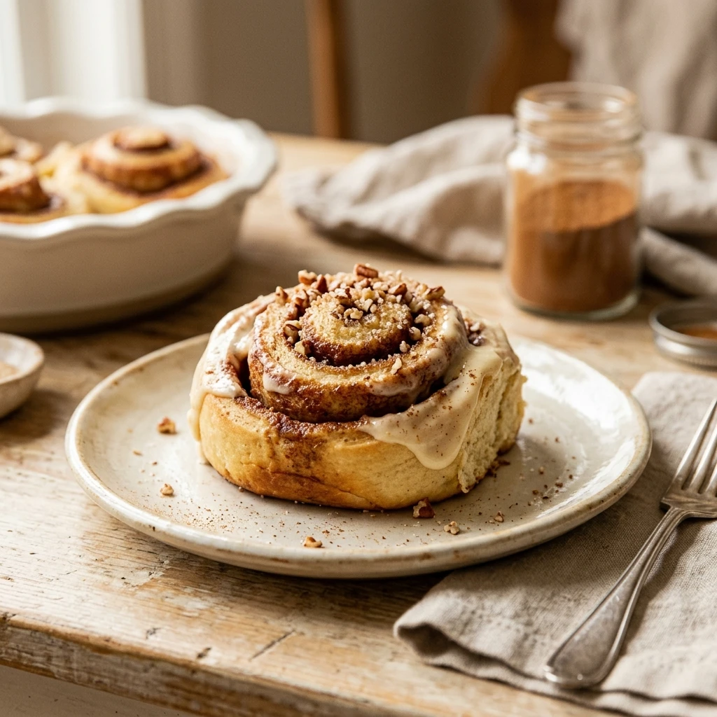 Cottage Cheese Protein Cinnamon Rolls - Low Carb
