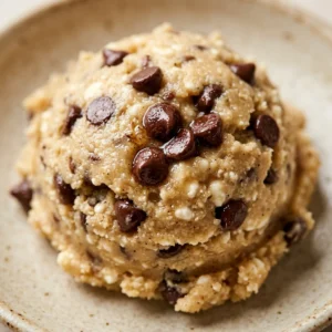 Cottage Cheese Protein Cookie Dough - Edible
