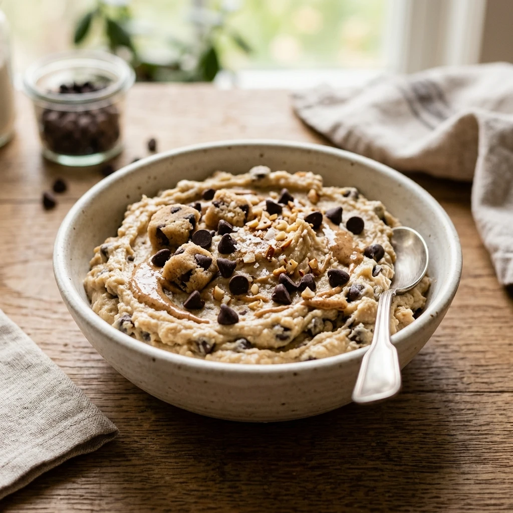 Cottage Cheese Protein Cookie Dough - Edible