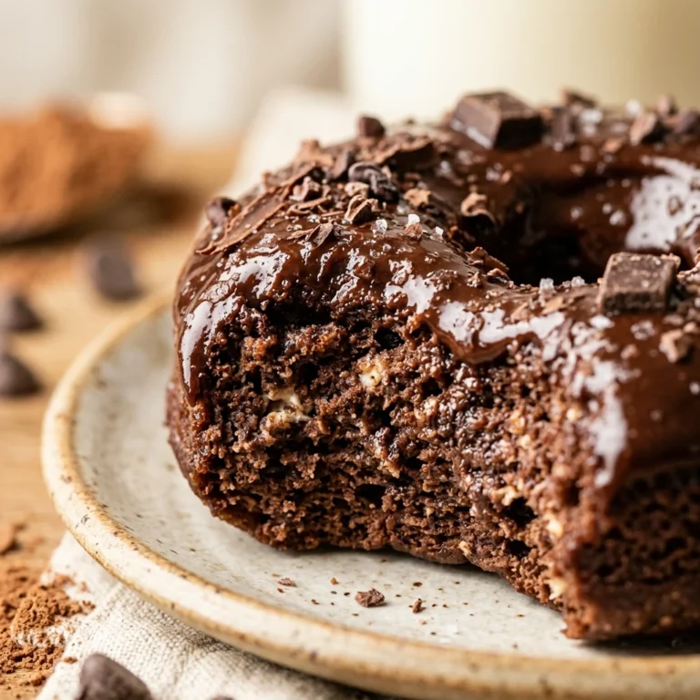 Cottage Cheese Protein Donuts Chocolate High Protein