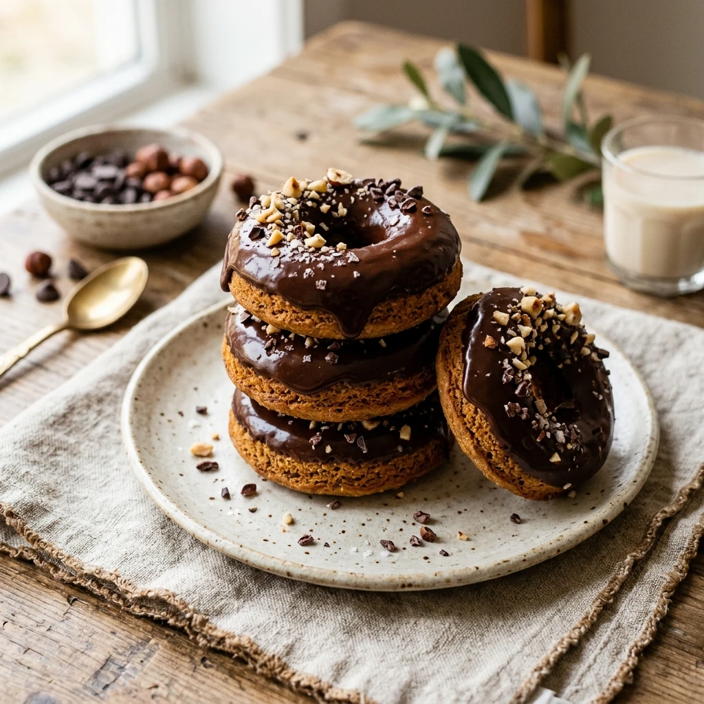 Cottage Cheese Protein Donuts Chocolate High Protein