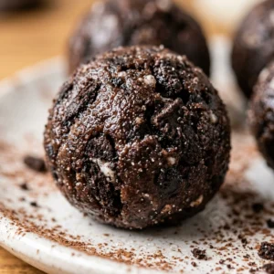 Cottage Cheese Protein Oreo Balls - Healthy