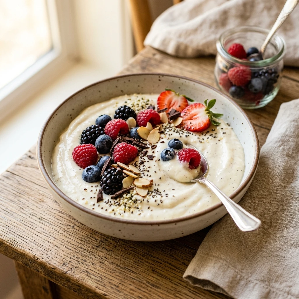 Cottage Cheese Protein Pudding - Low Carb