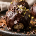 Cottage Cheese Protein Truffles - Chocolate Covered