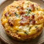 Cottage Cheese Quiche Egg Bites 20g+ Protein Easy High Protein Breakfast