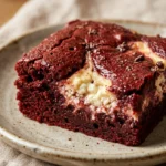 Cottage Cheese Red Velvet Brownies - High Protein