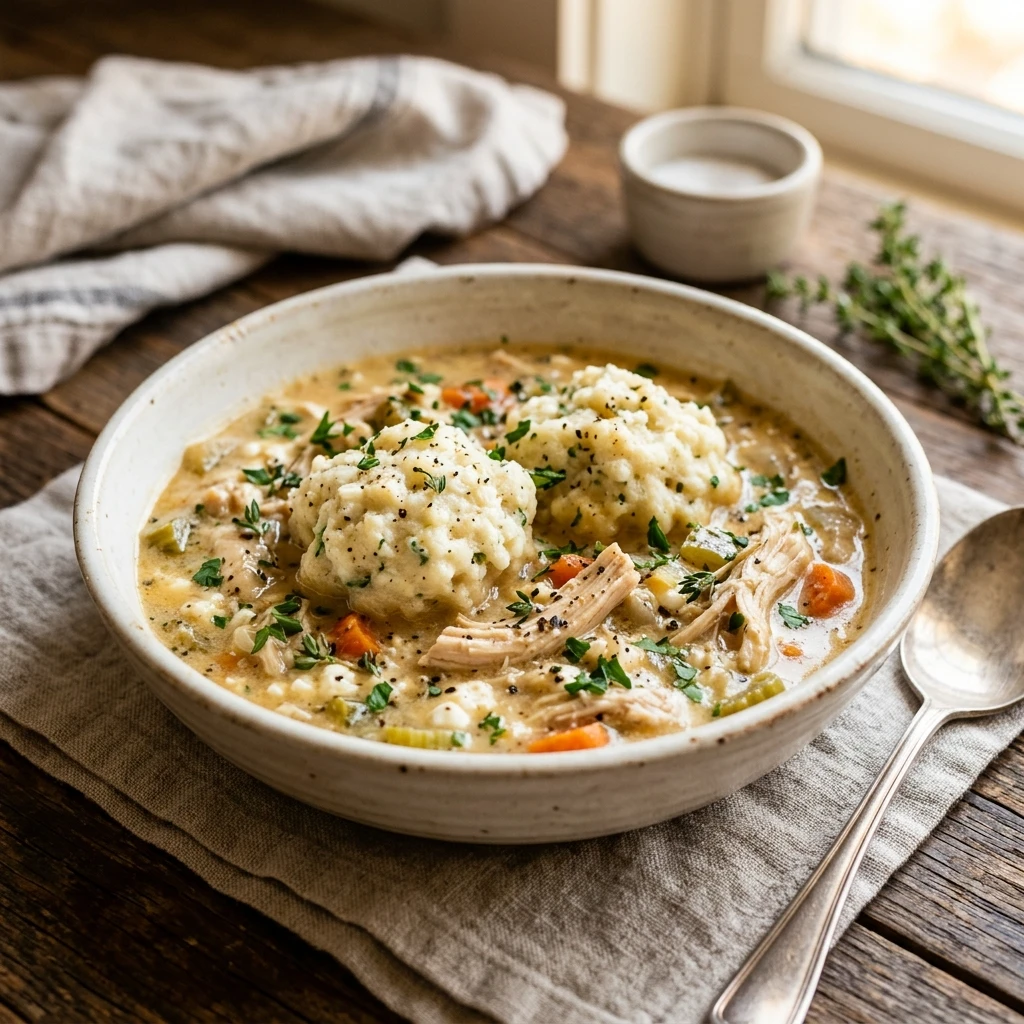 Cottage Cheese Slow Cooker Chicken And Dumplings High Protein