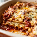 Cottage Cheese Slow Cooker Lasagna High Protein Healthy