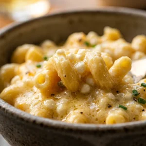 Cottage Cheese Slow Cooker Mac And Cheese High Protein