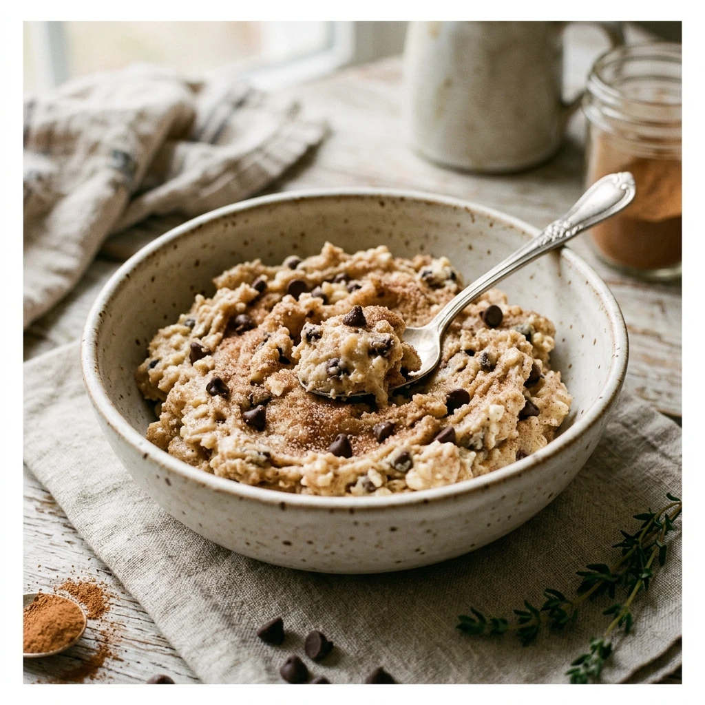 Cottage Cheese Snickerdoodle Cookie Dough - Viral