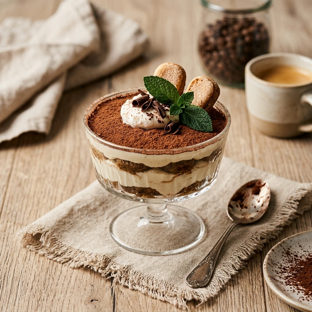 Cottage Cheese Tiramisu High Protein No Bake Viral