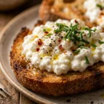 Cottage Cheese Toast High Protein 30g+ Easy Meal Prep Low Carb