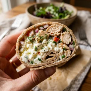 Cottage Cheese Wrap High Protein 30g+ Easy Low Carb Meal Prep