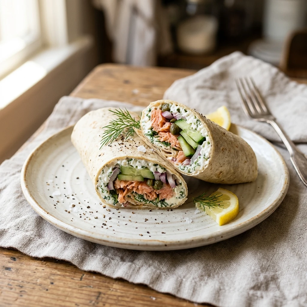 Cottage Cheese Wrap High Protein 30g+ Easy Meal Prep Low Carb