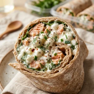 Cottage Cheese Wraps Breakfast 20g+ Protein Meal Prep Easy High Protein
