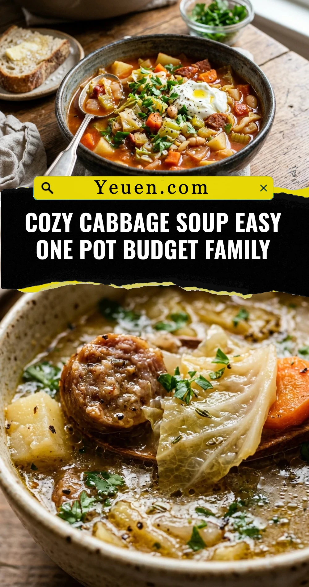 Cozy Cabbage Soup Easy One Pot Budget Family
