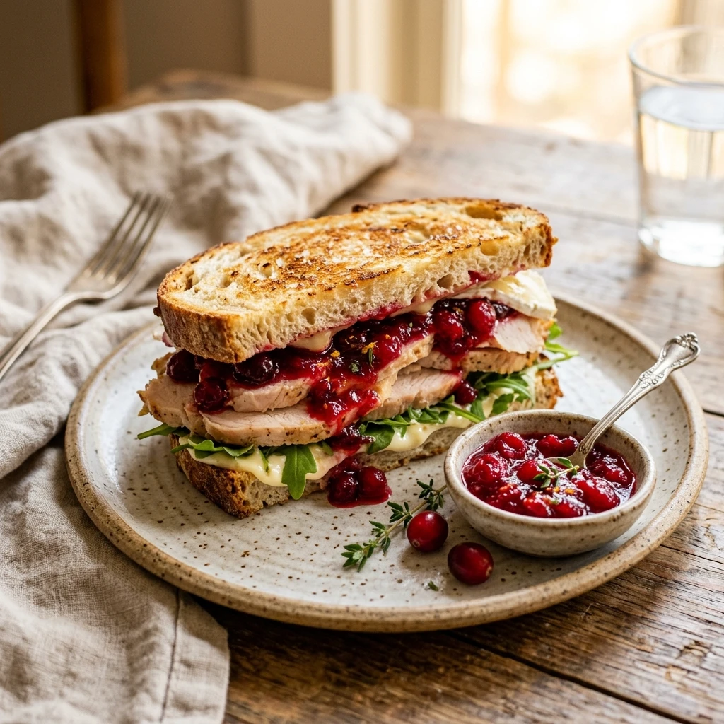 Cranberry Sauce For Leftover Turkey Sandwich
