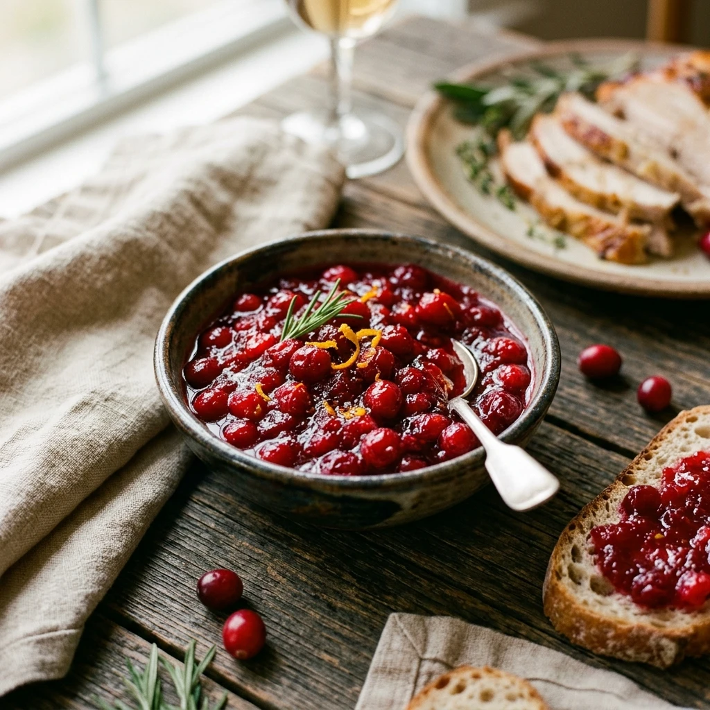 Cranberry Sauce For Leftover Turkey Sandwich
