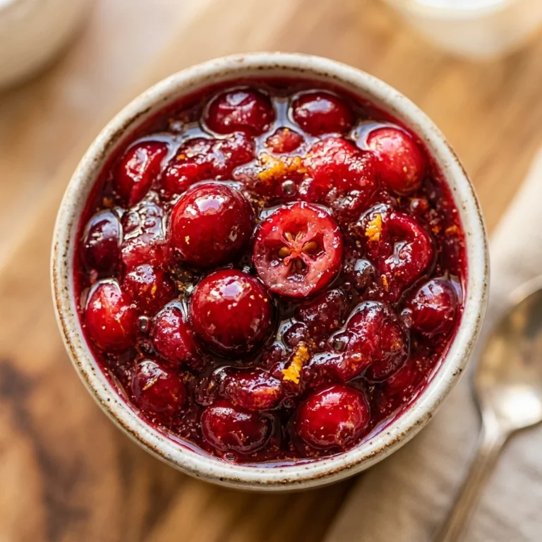 Cranberry Sauce Meal Prep For January Easy